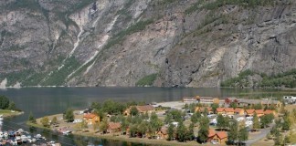 Camping Lærdal aan de Noorse Sognefjord laerdalferiepark