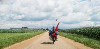 Fietsroute langs natuurkampeerterreinen fietsroute natuurkampeerterreinen
