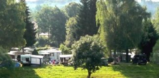 Camping Alter Bahnhof in de Duitse Eifel Camping Alter Bahnhof