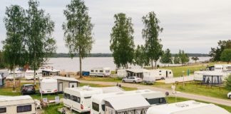 Camping Duse Udde bij Vänerhavet Duse Udde