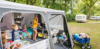 Meer Nederlanders weg met tent, caravan of camper tent, caravan of camper