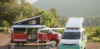 Nieuwe Camper-bestelwagens van Nissan Nissan