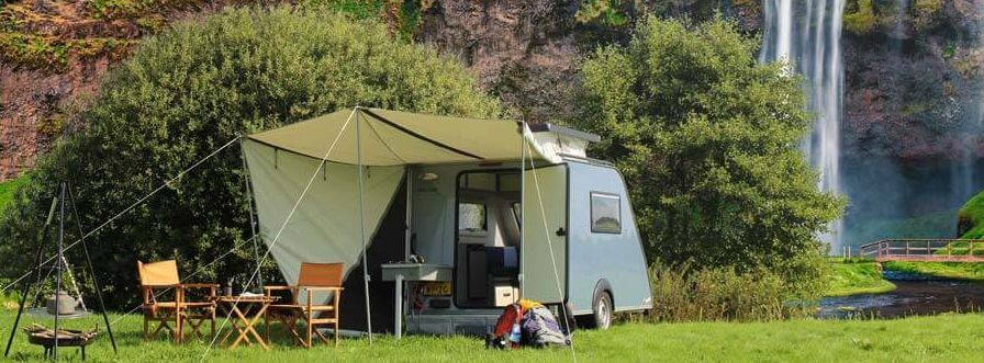 druk Laboratorium Boom Kip Shelter Tent kamperen in een kleine caravan - KampeerMagazine