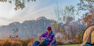 Kamperen in winter wonderland Kamperen in winter wonderland