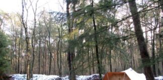Winterkamperen steeds populairder Natuurkampeerterreinen