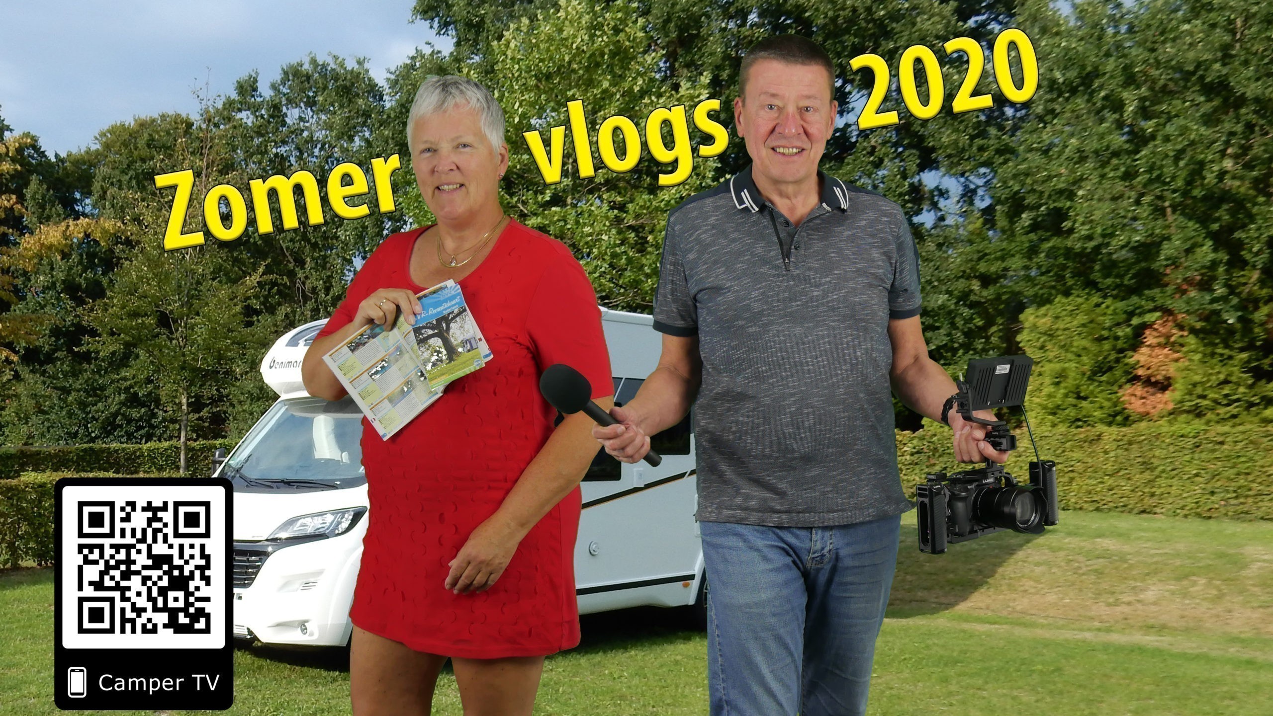 Nieuwe serie ZomerVlogs van Camper TV KampeerMagazine