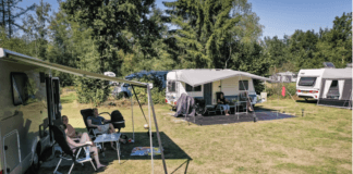 RCN Camping de Roggeberg kamperen met privé sanitair