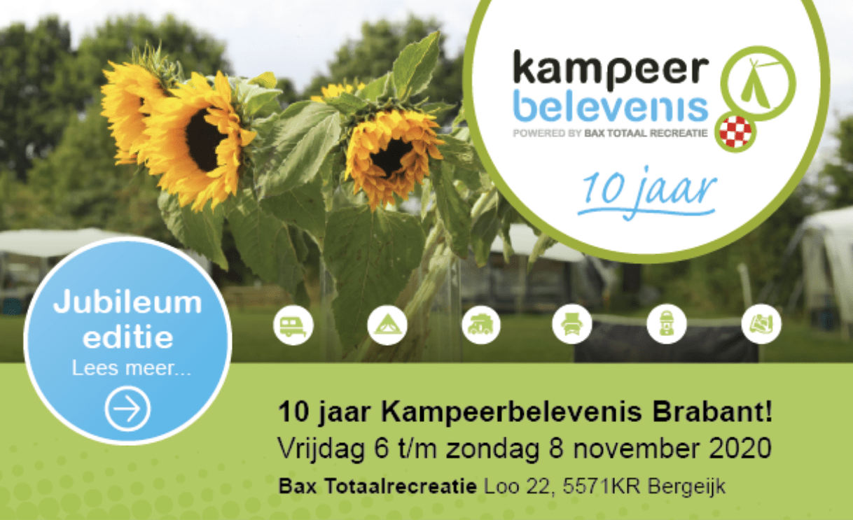 Kampeerbelevenis Brabant haar tiende verjaardag KampeerMagazine