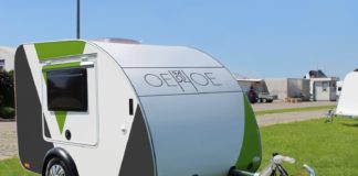 Oehoe mini-caravans voor sportieve kampeerders OEHOE