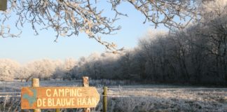 Winterkamperen in Drenthe bij De Hen en De Haan Winterkamperen