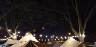 City Camping Antwerp op een rustige locatie naast de jachthaven