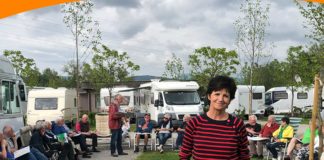 Het televisie programma We zijn er Bijna is er bijna Martine van Os