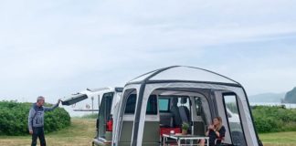 Isabella Air X-Tension Vrijstaande opblaasbare voortent Isabella Air X-Tension Vrijstaande opblaasbare voortent