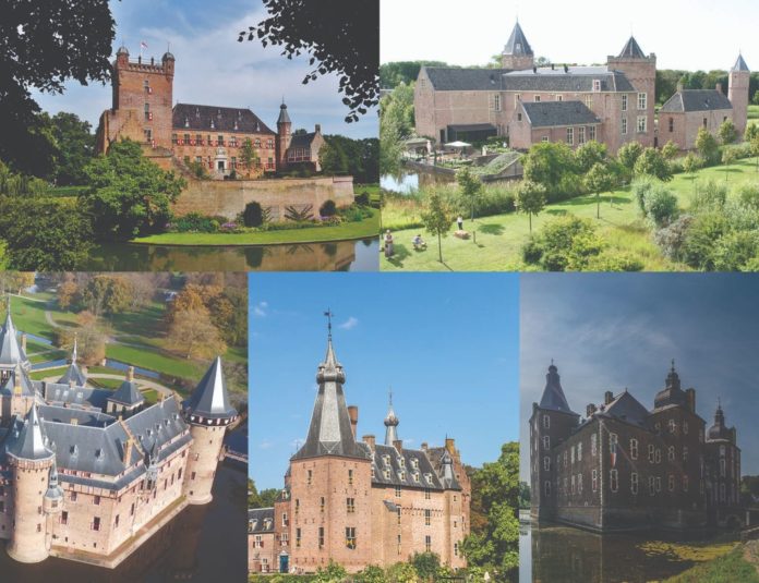 Genomineerden ANWB-verkiezing Allermooiste kasteel van Nederland