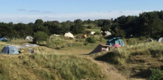 Camping Duinoord verscholen achter de duinen Camping Duinoord verscholen achter de duinen