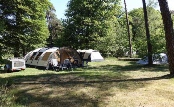 Camping Schouteveld midden tussen de Ulvenhoutse en Chaamse Bossen