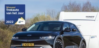Primeur bij verkiezing Trekauto van het jaar 2022 elektrische Hyundai Ioniq 5 is de beste caravantrekker