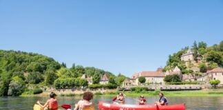 Coole vakantie in Frankrijk Kanoën op de Dordogne Instapades