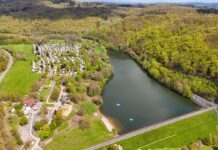 Camping Ulmbachtalsperre in het groene Hessen Camping Ulmbachtalsperre in het groene Hessen